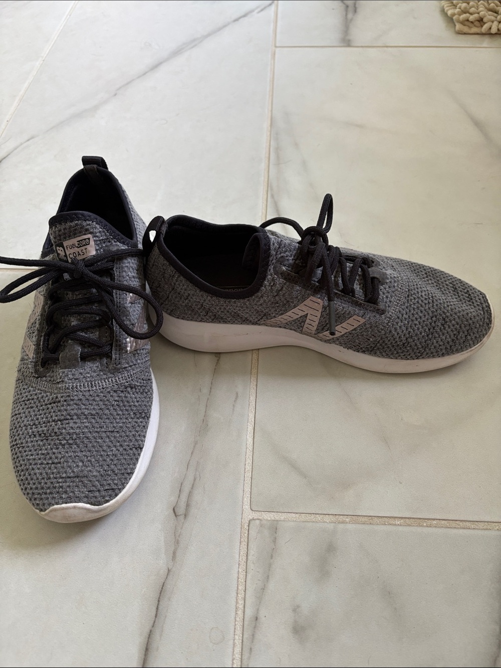 New Balance Gray Athletic Sneakers
